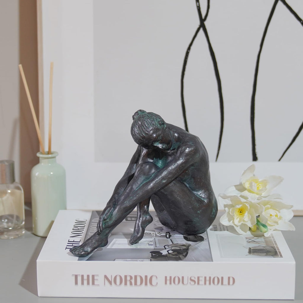Yoga Dancer Statue Home Decoration 7.8 x 3 x 5.8 Inch