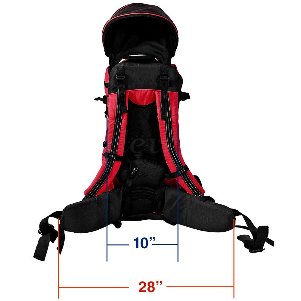 Deluxe Adjustable Baby Carrier Outdoor Light Hiking Child Backpack Camping