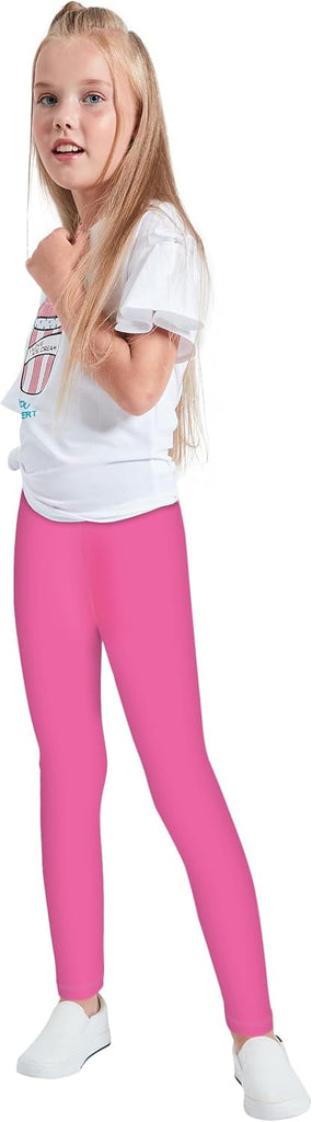 Multipack Cute Printed Girls Stretch Leggings Ankle Length