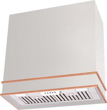 30 Inch Copper Wall Mount Range Hood Ducted