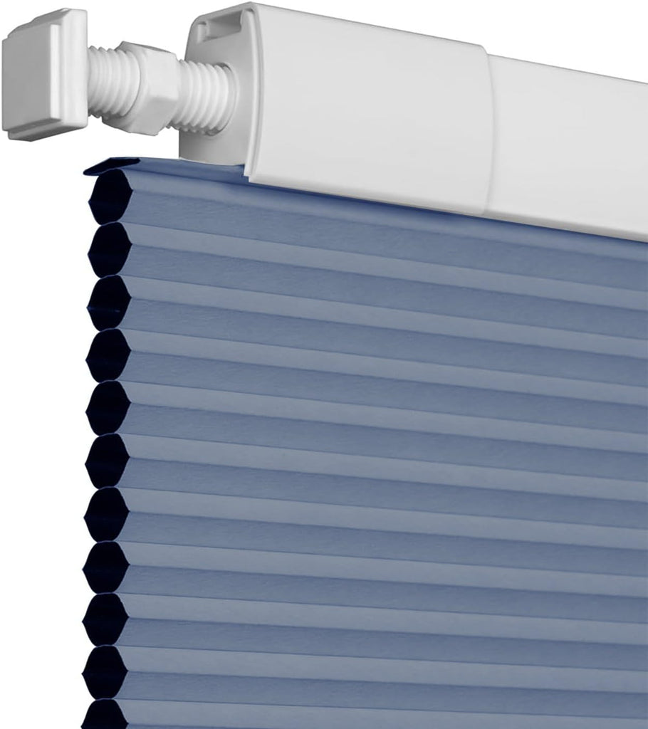 Cordless Honeycomb Cellular Shades No Drill No Tools Easy to Install UV Protection Indoor Windows Thermal Insulated