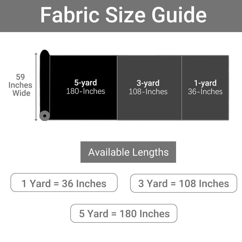 1 Yard White Nylon Spandex Fabric, 59 Inch Wide