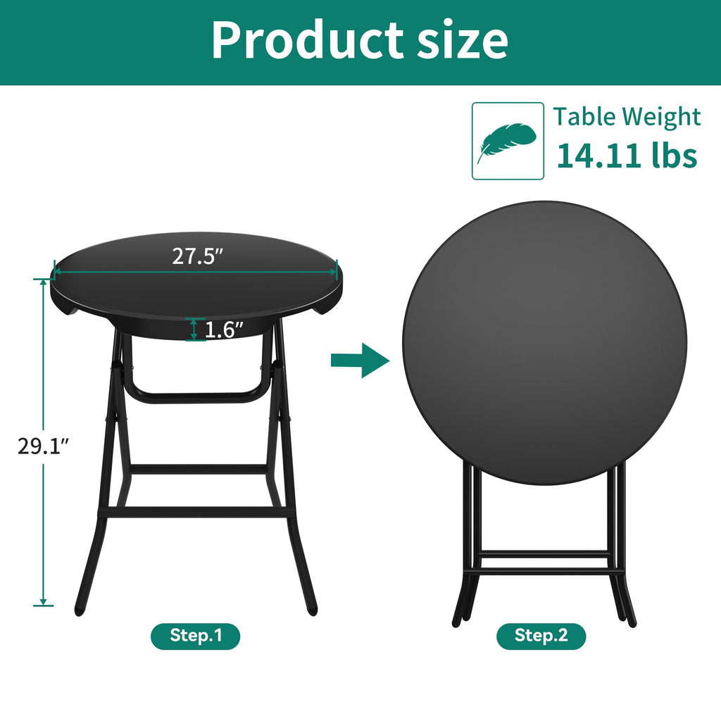 Portable Round Folding Table