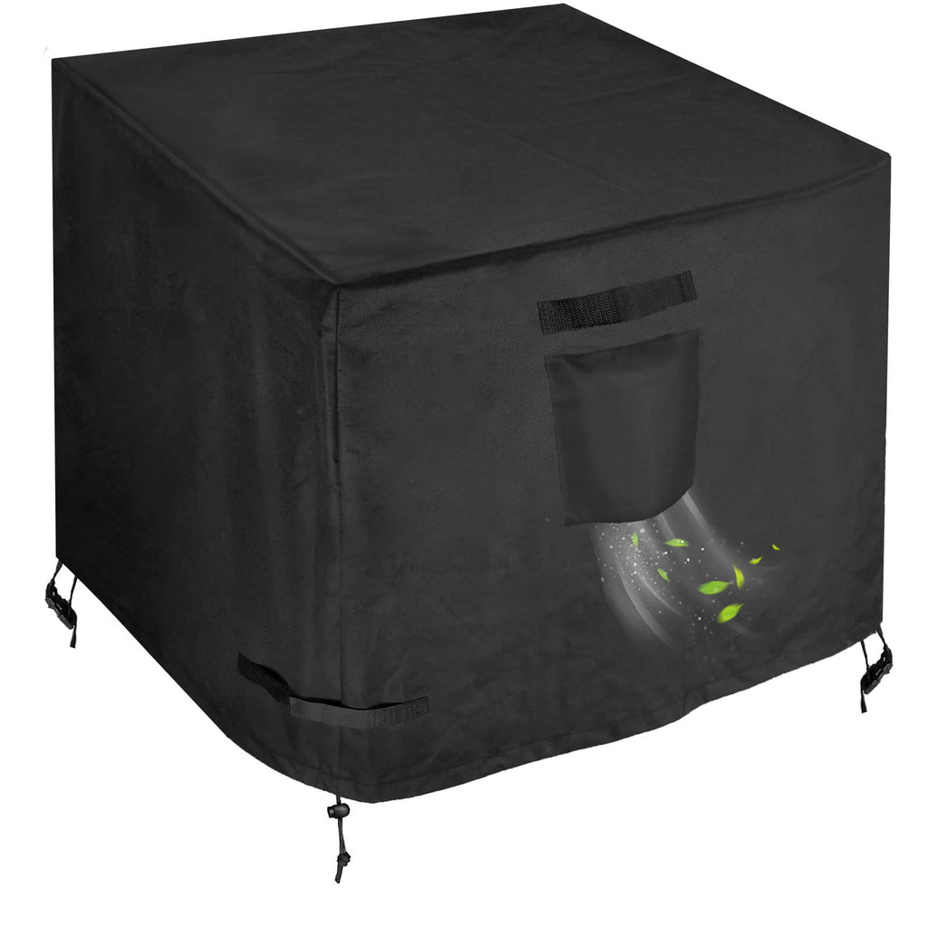 Gas Fire Pit Table Cover Square 30 x 30 x 25 Inch for 28-30 in Fire Tables
