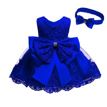 Formal Dresses for Girls Pageant Ball Grown for Kids Old Knee Length Flower Wedding Dance Dress Sleeveless