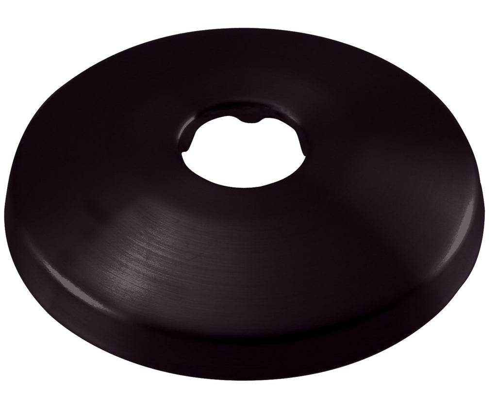 1/2" (5/8" OD) Low Pattern Flange for Copper Pipe (2-Pack), Oil Rubbed Bronze