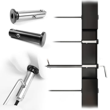 [Patent] 10Pairs Black Cable Railing Hardware Tensioner&Terminal CB05