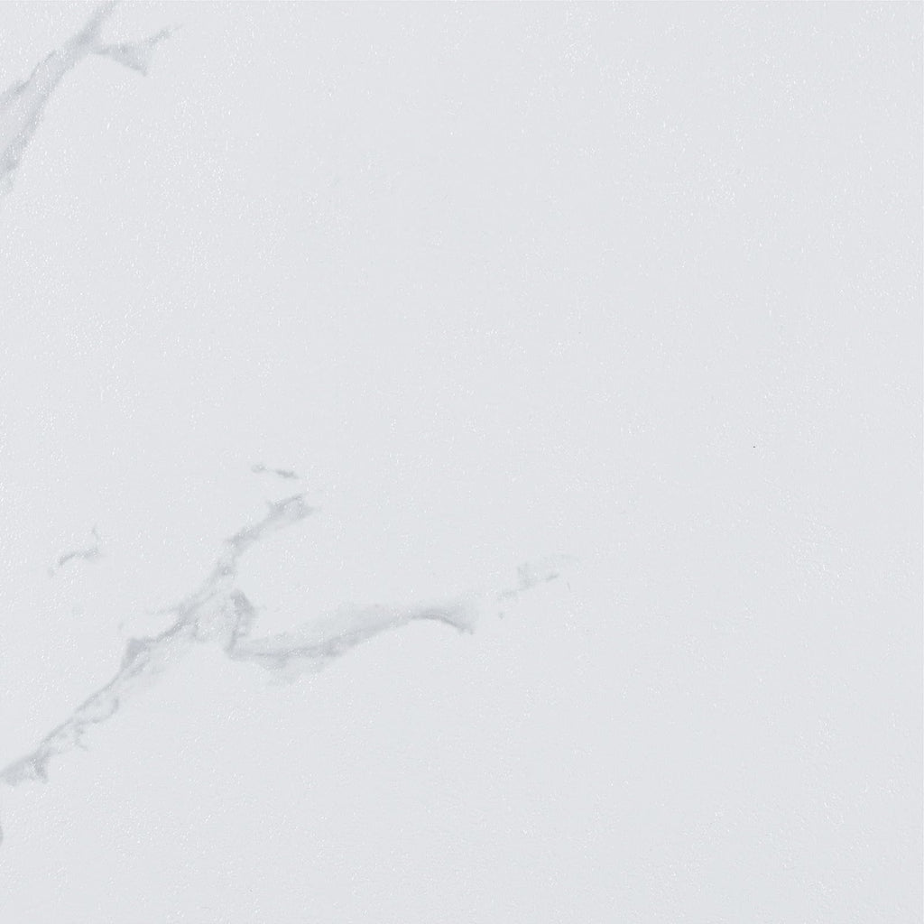 Peel and Stick Vinyl Floor Tiles | White Marble | 30 Tiles