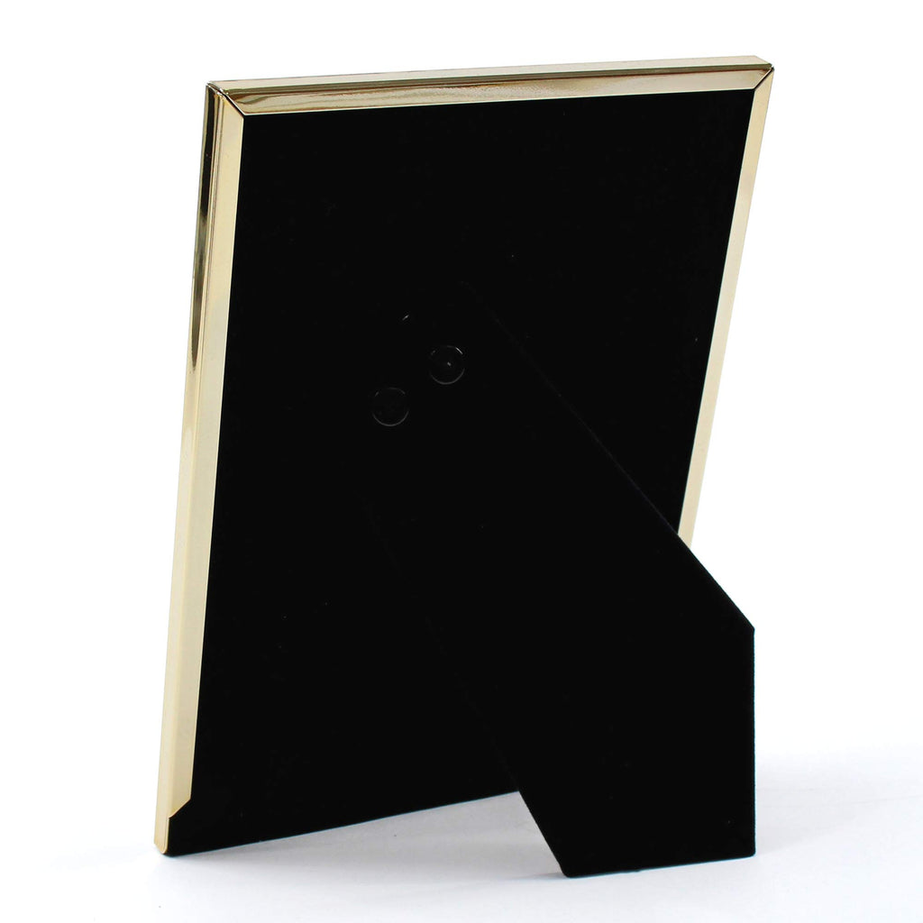 Hammered Brass tone Metal 5x7 Picture Frame