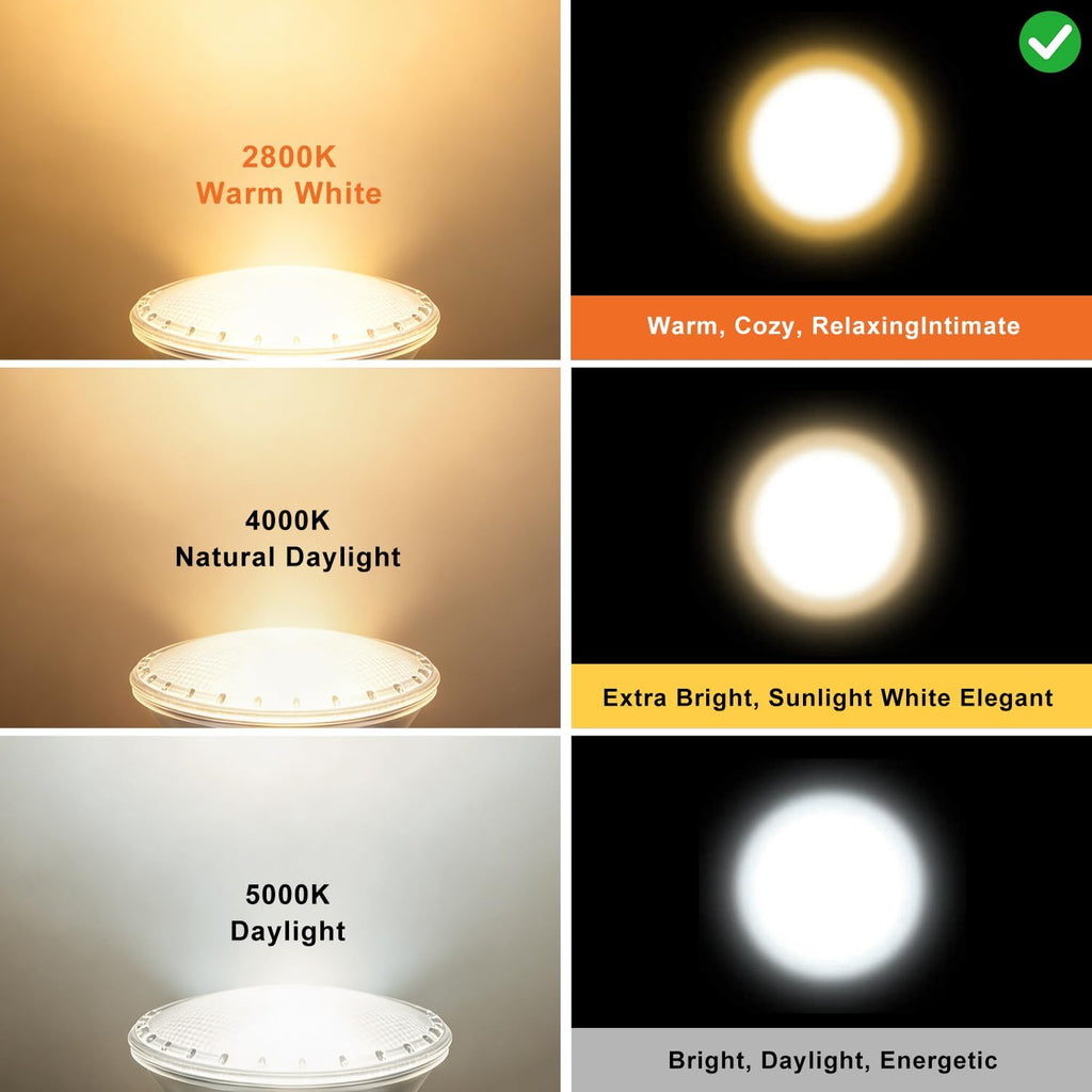 Par30 Short Neck Halogen Flood Light Bulb 75W 120V Warm White 3000K