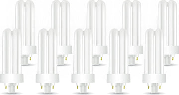841 CFL Bulb GX24q-3 4 Pin 26W 4100K Cool White Triple 10 Pk