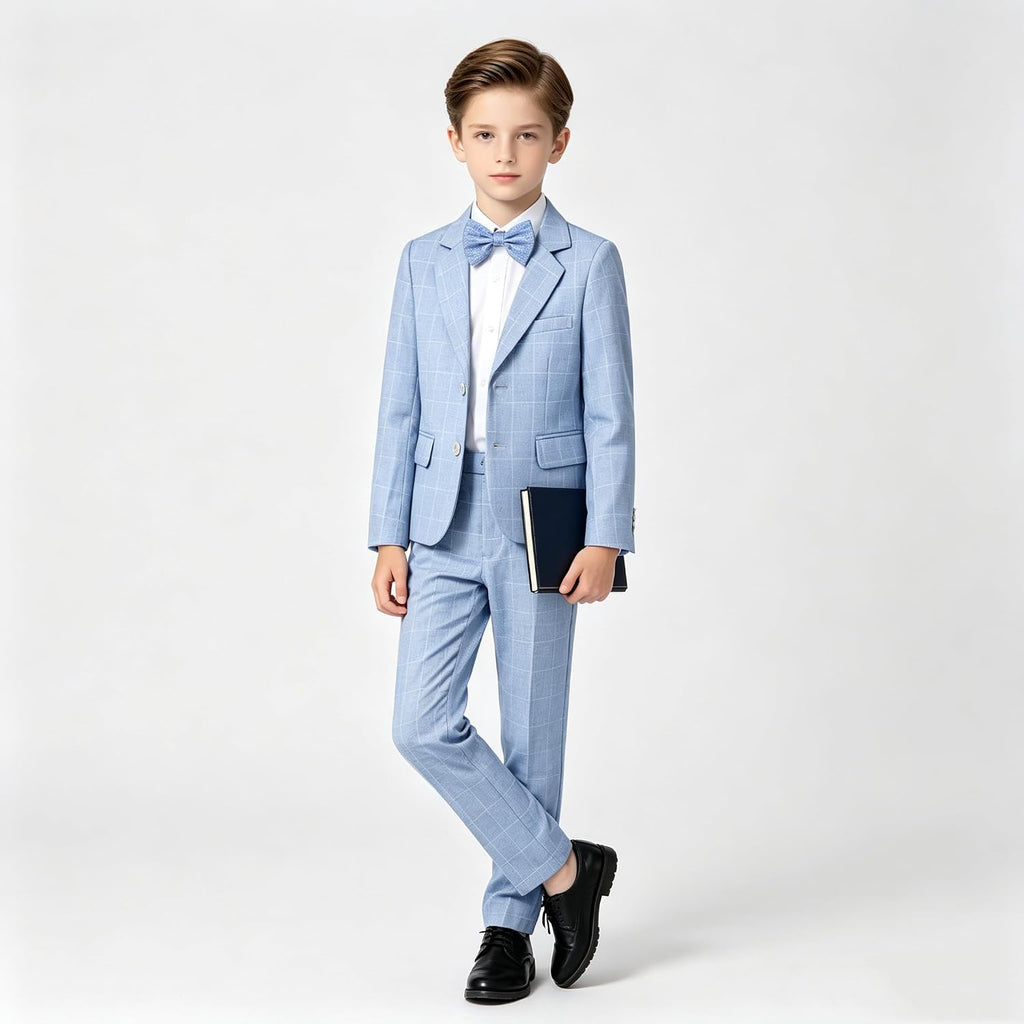 Boys Suit Wedding Ring Bearer Outfit Kids Formal Wear Dress Clothes