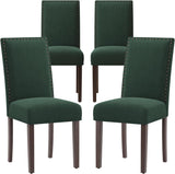 Green Velvet Dining Chairs Set of 4