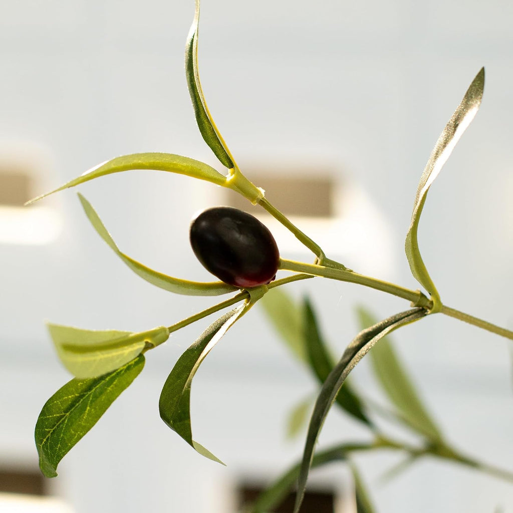 Olive Trees Artificial Indoor-Outdoor, 5FT Large Faux Tree in Pot