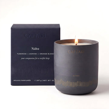 Luxury Aromatherapy Candle | Jasmine & Neroli Scented | 60 Hour Burn | Clean Coconut Soy Wax | Vegan, Gift-Ready