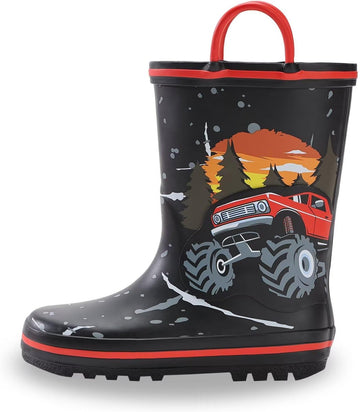Toddler Rain Boots Kids Rubber Boots