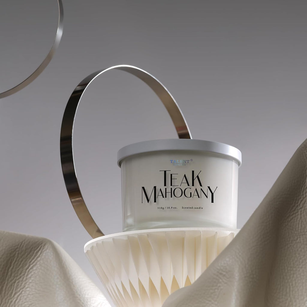 Scented Candle Scented, 3 Wicks Soy Candles, Candle Gifts for Women & Men, Contemporary Jar Candles, 25 hrs Burn