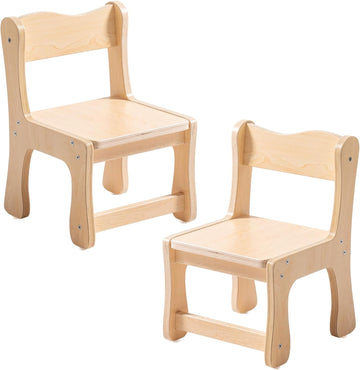 Kids Wooden Chairs, PCS Toddler Chairs for Table for Playroom, Children's Wooden Playroom Furniture, Kids Furniture