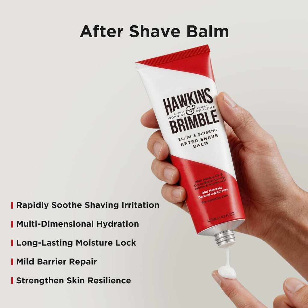 Men's Shaving Gift Set Box - 2-Piece Grooming Kit for Sensitive Skin, Hydrating & Soothing Beard Care Gifts for Men