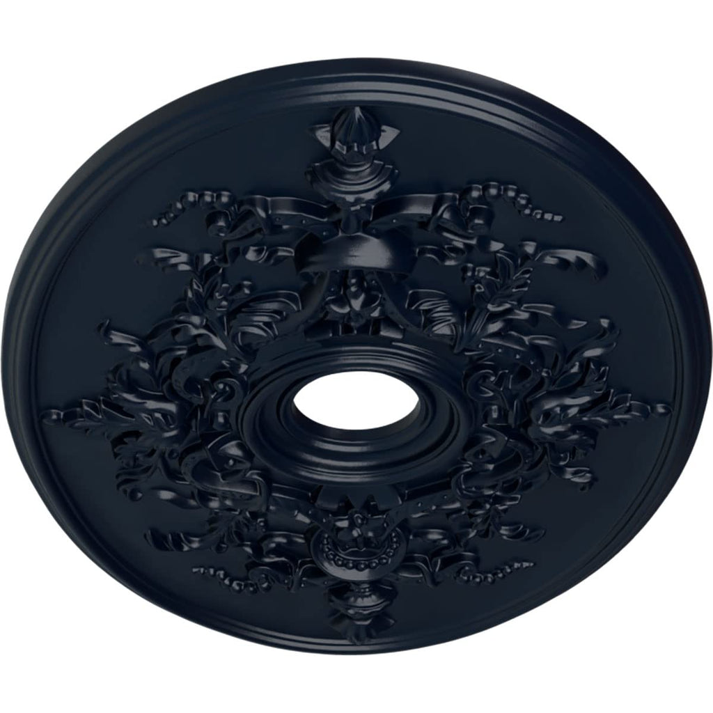 30-3/4 x 21/14 x 3-7/8 x 1-5/8 Alexa Ceiling Medallion, Midnight Dream