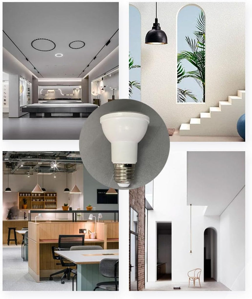 PAR20 LED Bulbs, Dimmable 7W Spot Light Bulbs,50W Halogen Bulb Equivalent, 550 Lumens E26 40 Degree, Indoor Recessed