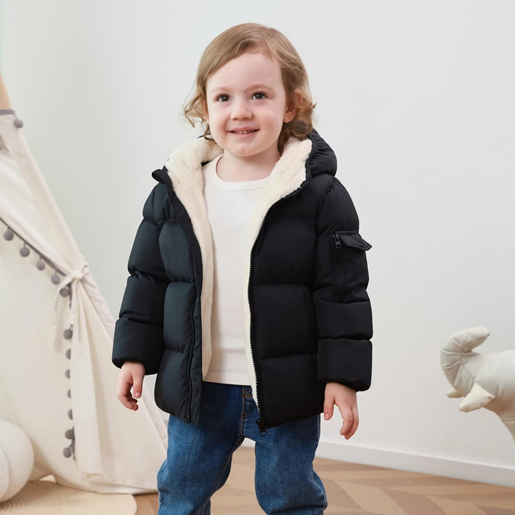 Toddler Winter Coat Baby Boys Puffer Warm Lined Jacket for 1