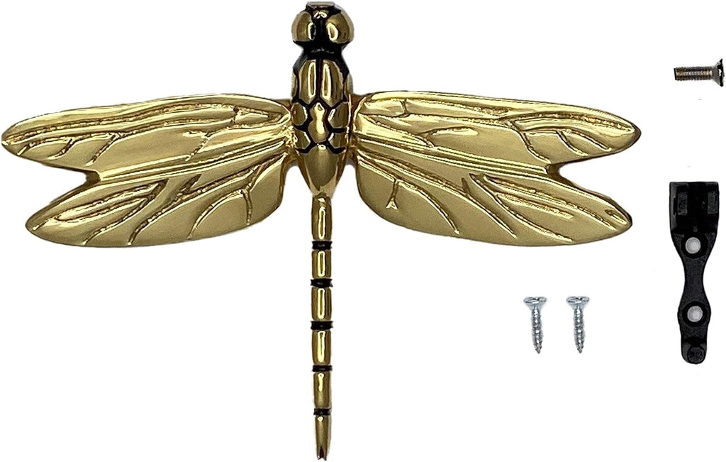 Dragonfly Door Knocker - Brass (Standard Size)
