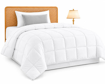 LUX Décor Twin Comforter - 92x68 Ultra-Soft Down Alternative Duvet Insert
