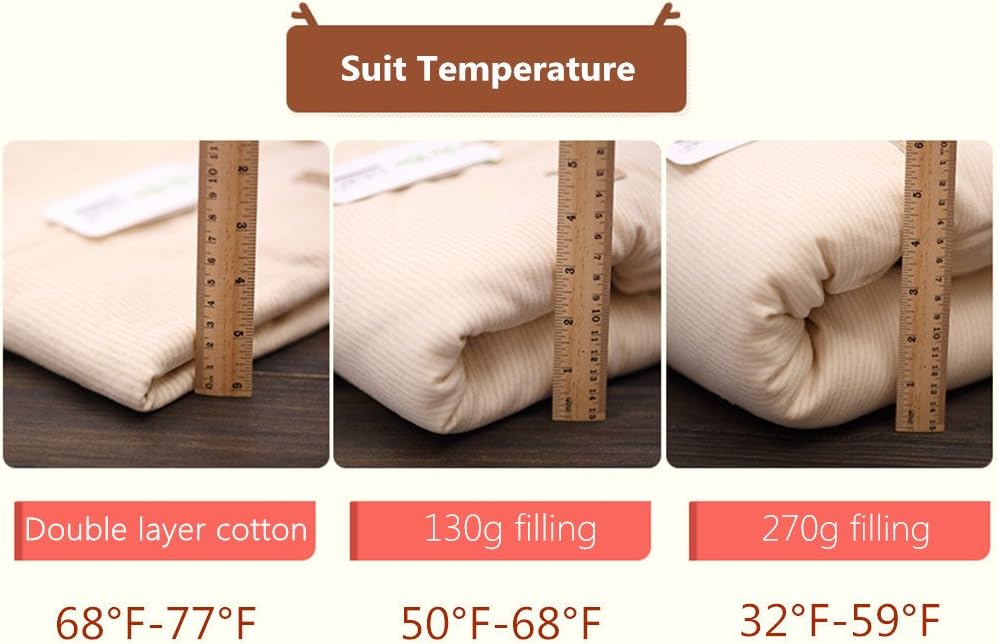 Organic Sleeping Bag Autumn Detachable Sleeve Wearable Blanket