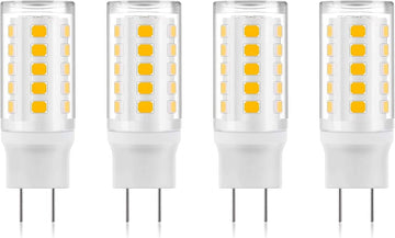 LED Bulbs 120V, 35W Q35/GY6.35/CL/120V Halogen Replacement, JC Type Bi-Pin Base Microwave Light, Under Cabinet