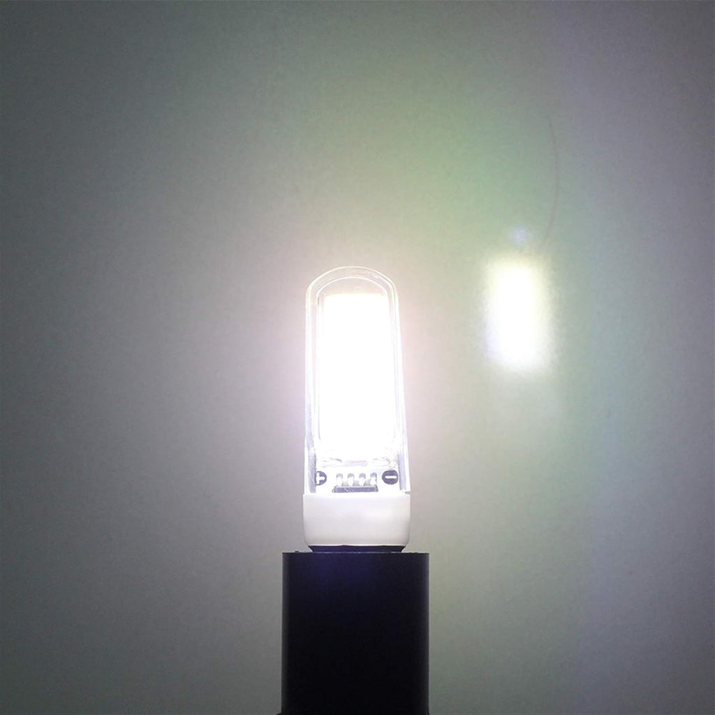 Low Voltage Lights LED No-Dimmable Bi-pin Base Bulb, GY6.35 GY6.35/G6.35, AC/DC 12-24 Volt, 3Watt Equivalent to T4 JC