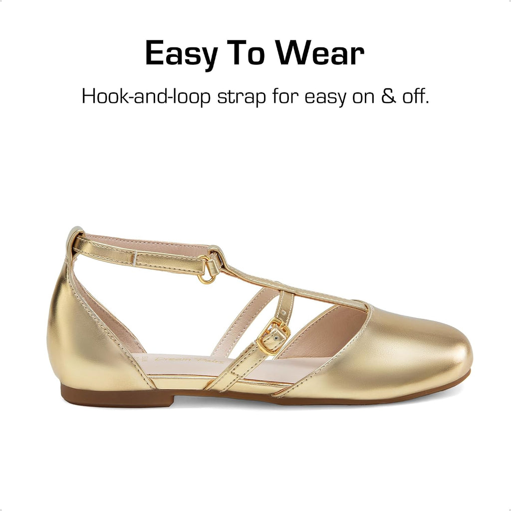 Girls Dress Shoes Mary Jane Ballet Flats
