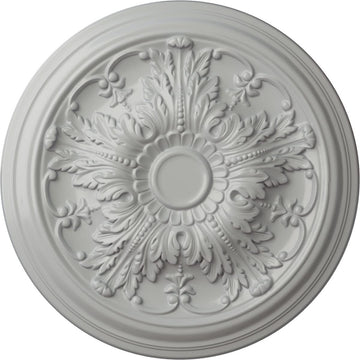 Damon Ceiling Medallion, Frost