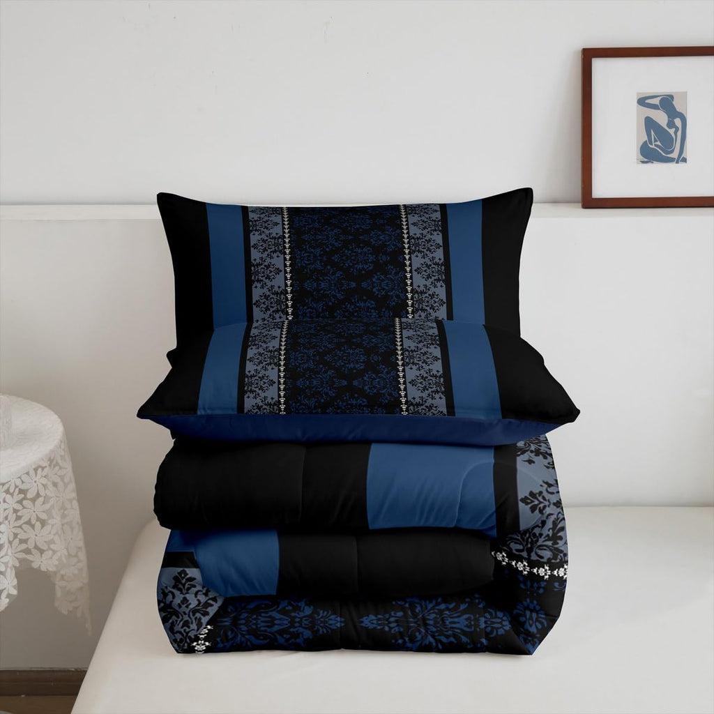 Classic Jacquard Bedding Set King Size for Boys Girls