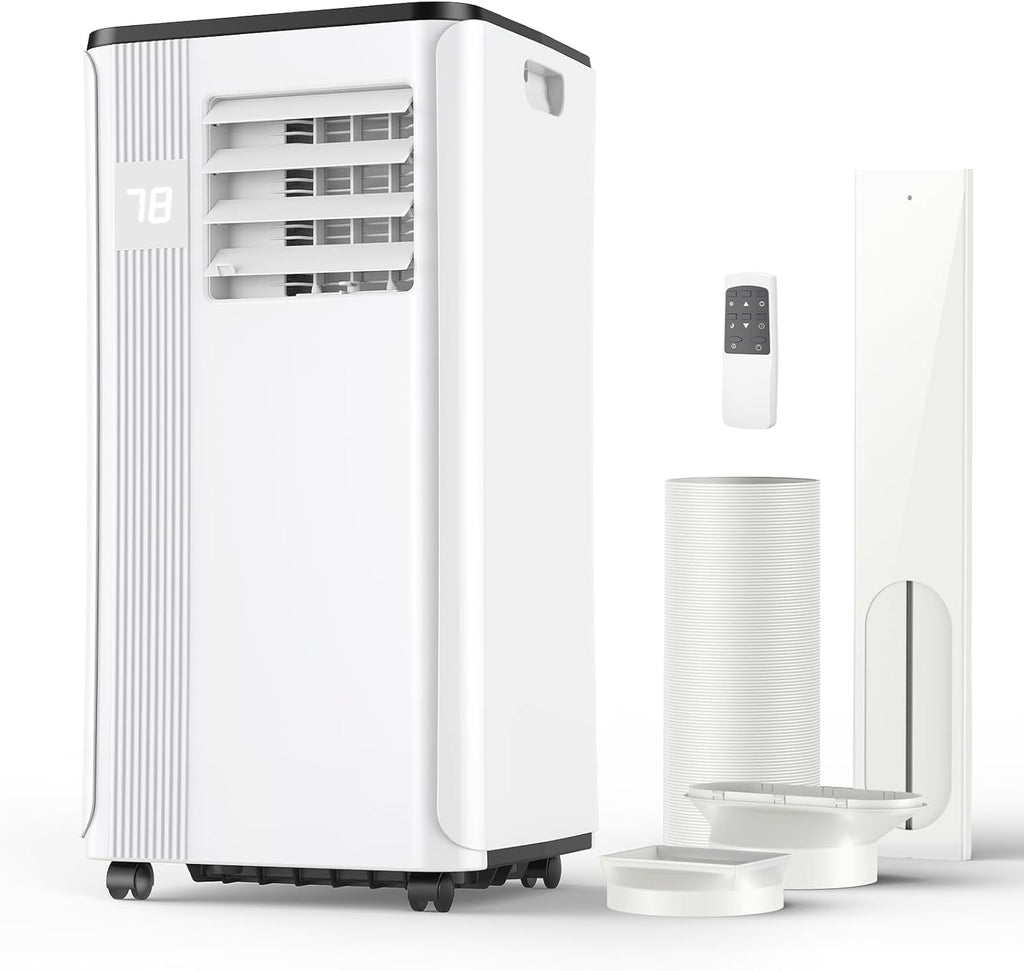 Portable Air Conditioners - 2026 Upgraded 10000 BTU Portable AC for Room up to 450 Sq. Ft