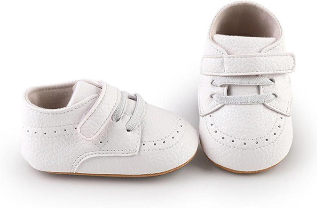 Baby Boys Girls Anti-Slip Sneakers Soft Ankle Boots Toddler First Walkers Crib Shoes