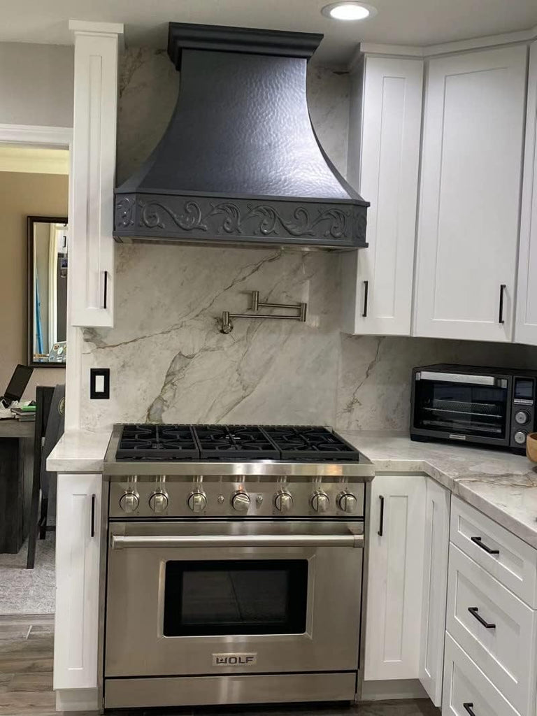 Copper Wall Mount Range Hood Baffle Filters