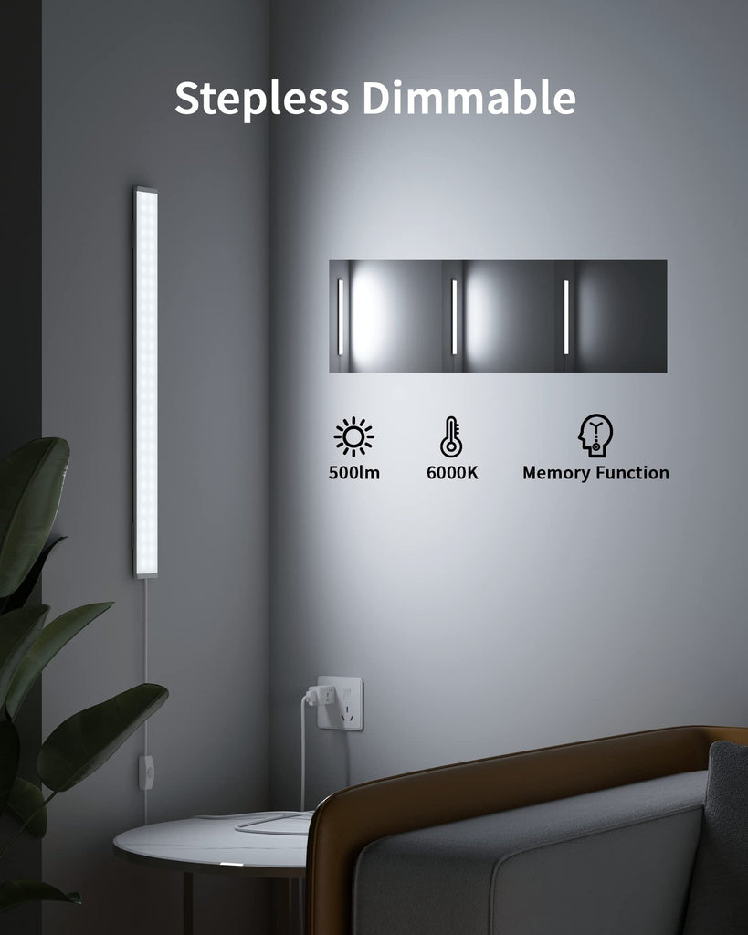 Under Cabinet LED Light Strip 16" Dimmable Kitchen Lamp