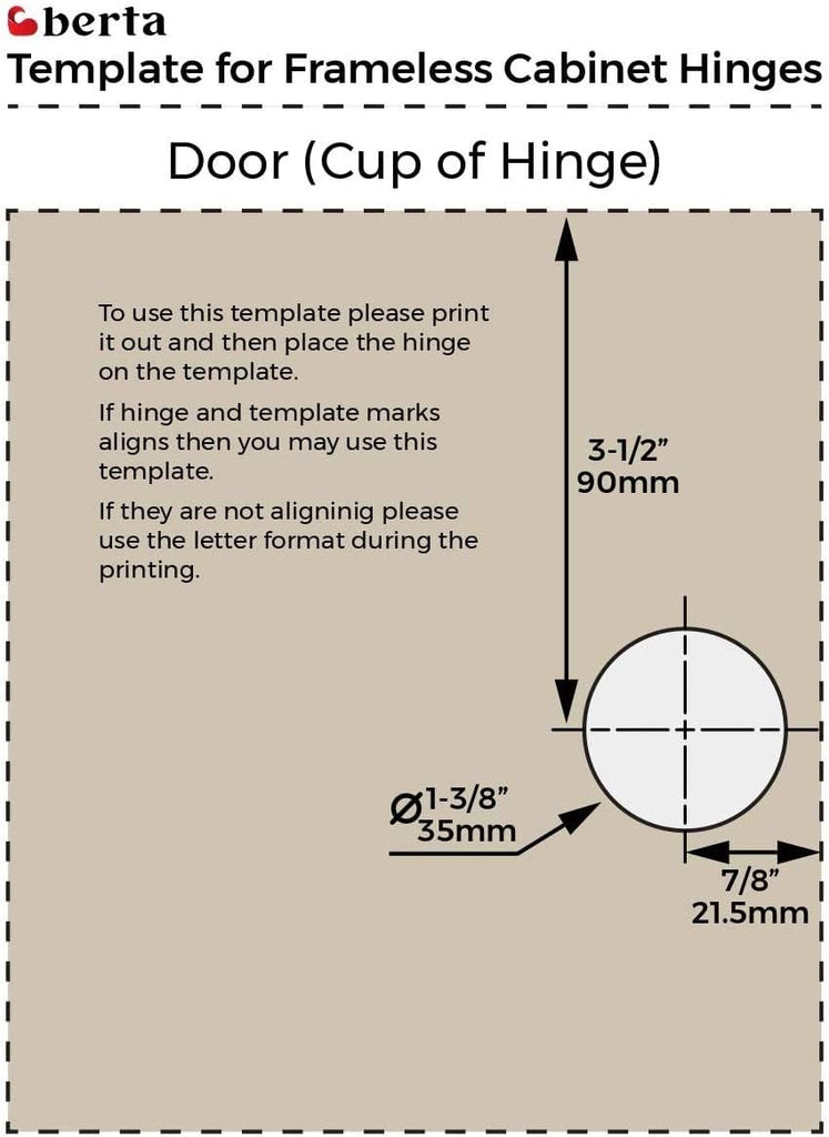 4-Pack Full Overlay Frameless Soft-Close European Hinges, 110° 3D Adjustable, Clip-On Concealed Kitchen Cabinet Door