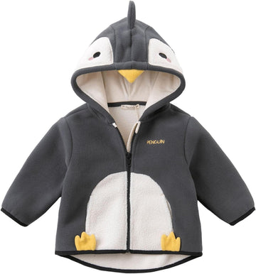Toddler Hooded Polar Fleece Jacket Animal Shaped Winter Coat