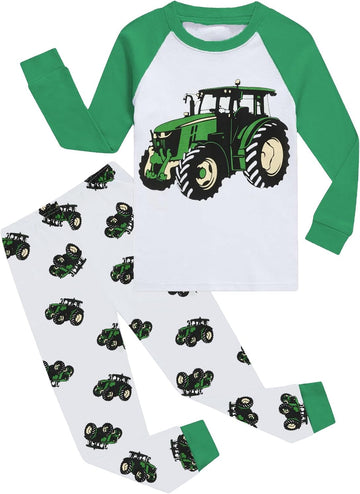 Hand Boys Pajamas 2 Pieces Jammies Kids Cotton Sleepwear Pjs Set