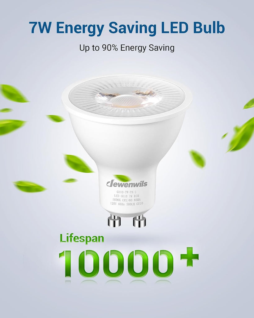 GU10 LED Bulb Dimmable Replacement for Track Lighting