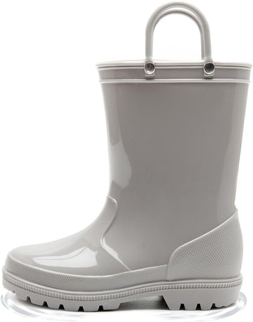 Toddler Kids Lightweight Adorable Rain Boots