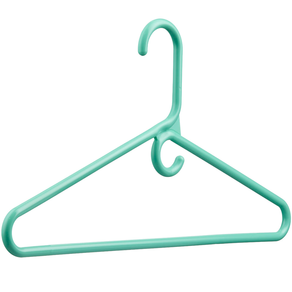TM Heavy Duty Plastic Hangers 30 Pack Thick Aqua Heavy Duty Hangers