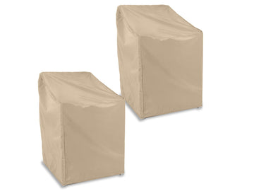 Classic Outdoor Chair Cover - 2 Pack - 34Wx40Dx40H - Water Resistant