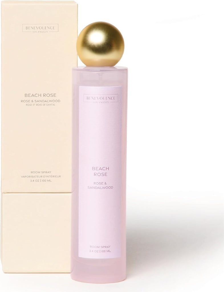 Rose & Sandalwood Reed Diffuser Set and Room Spray | Home Fragrance | Gifts for Women