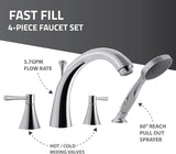 Walk In Tub 53'' x 26'' Left Drain Soaking in White, Indulge in Ultimate Luxury, Comfort, and Safety with ANZZI
