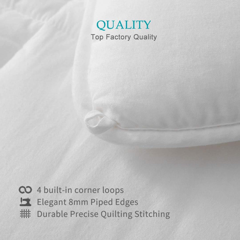 100% Cotton Cover Down Alternative Comforter Queen