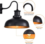 Outdoor Barn Lights, Farmhouse Outdoor Wall Sconces, Rustic Exterior Wall Mount Lights