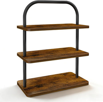 Cupcake Stand, 3 Tier Wood Cupcake Stand for 50 Cupcakes Large Dessert Stand Cupcake Display Stand Cupcake Tower